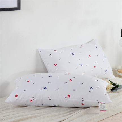 91家纺网 家纺一手货源 找家纺 (总)天意美枕芯 无滚边羽丝棉枕