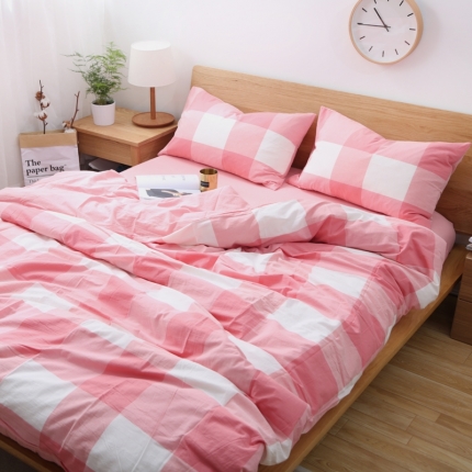 91家纺网 家纺一手货源 找家纺 (总)优宜家纺织 纯棉水洗棉四件套系列床单款