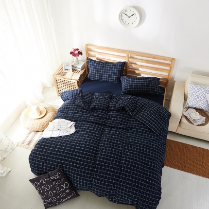 91家纺网 家纺一手货源 找家纺 (总)优宜家纺织 纯棉水洗棉四件套系列床单款