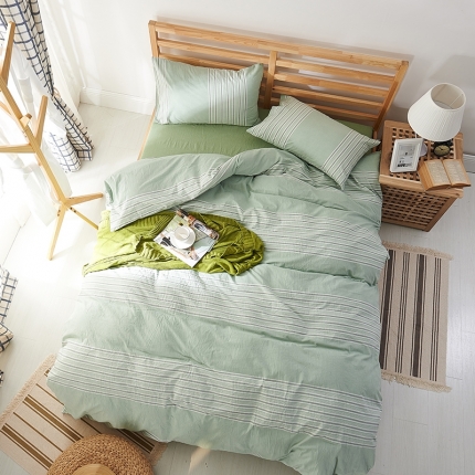 91家纺网 家纺一手货源 找家纺 (总)优宜家纺织 纯棉水洗棉四件套系列床单款