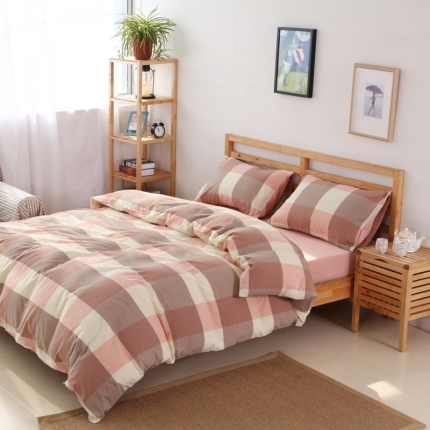 91家纺网 家纺一手货源 找家纺 (总)优宜家纺织 纯棉水洗棉四件套系列床单款