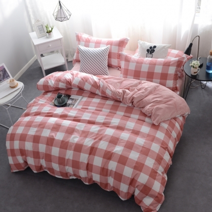 91家纺网 家纺一手货源 找家纺 （总）一米阳光 棉加绒无花边系列 