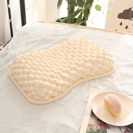 皇帝岛乳胶天然乳胶枕芯枕头-美容款枕芯