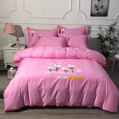 91家纺网 家纺一手货源 找家纺 13372田园风全棉毛巾绣四件套纯棉绣花四件套全棉刺绣四件套