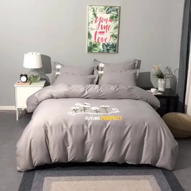 91家纺网 家纺一手货源 找家纺 13372田园风全棉毛巾绣四件套纯棉绣花四件套全棉刺绣四件套