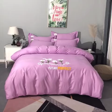 91家纺网 家纺一手货源 找家纺 13372田园风全棉毛巾绣四件套纯棉绣花四件套全棉刺绣四件套