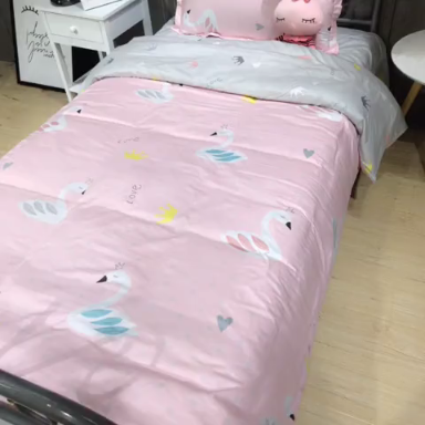 91家纺网 家纺一手货源 找家纺 （总）棉生活 2019新款学生三件套