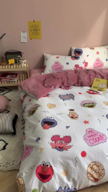 91家纺网 家纺一手货源 找家纺 时年 2019棉加绒系列三四件套 芝麻宝贝粉