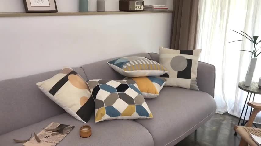 91家纺网 家纺一手货源 找家纺 （总）918家纺 2021新款全棉刺绣抱枕