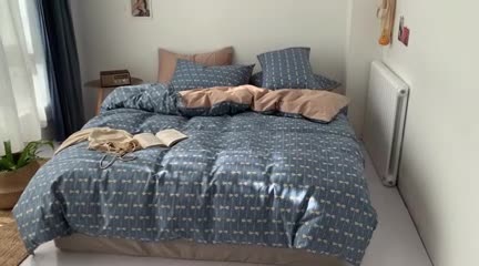 91家纺网 家纺一手货源 找家纺 （总）时年 轻奢系列全棉床单款四件套