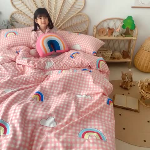 91家纺网 家纺一手货源 找家纺 （总）星期八 2020新款13372全棉四件套