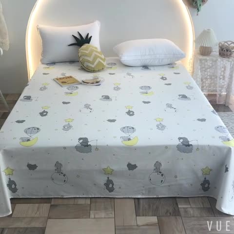 91家纺网 家纺一手货源 找家纺 甜之梦 2025新款13372单品床单 小美好