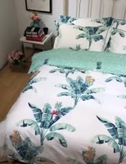 91家纺网 家纺一手货源 找家纺 棉生活新款40S臻棉四件套 北欧风