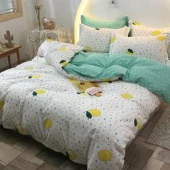 91家纺网 家纺一手货源 找家纺 甜之梦 2025新款13372全棉四件套 柠檬茶