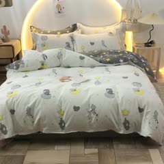 91家纺网 家纺一手货源 找家纺 甜之梦 2025新款13372全棉四件套 小美好