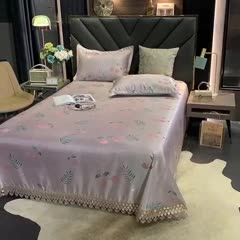 91家纺网 家纺一手货源 找家纺 朗莎家纺 600D冰丝色织提花冰丝席三件套 樱桃粉