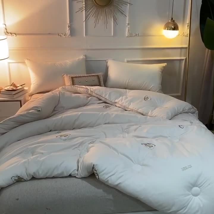 91家纺网 家纺一手货源 找家纺 欧雅搁 2025新款生姜驱寒冬被被子被芯 生姜驱寒冬被-姜黄