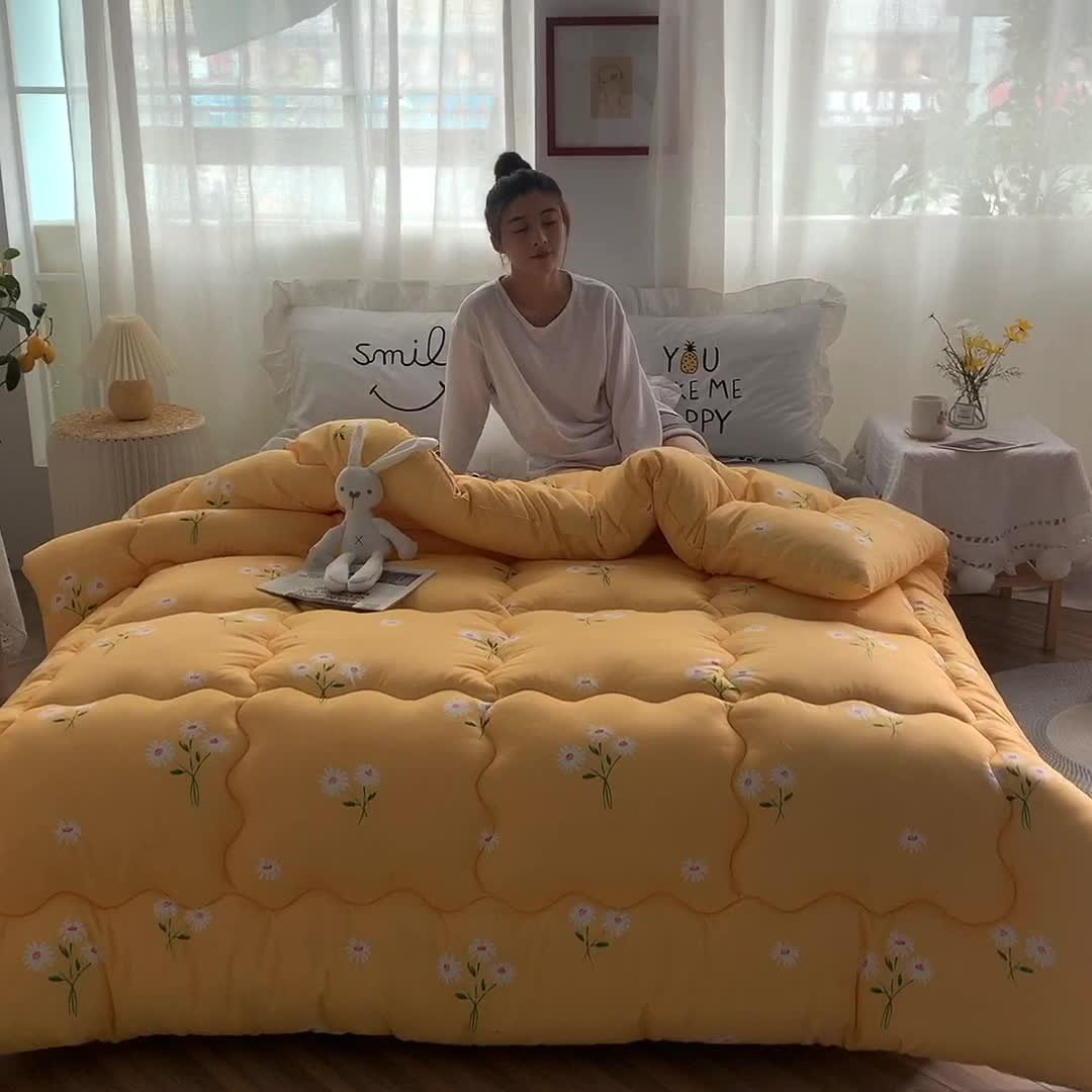 91家纺网 家纺一手货源 找家纺 （总）U被家纺 2025新款仿棉冬被