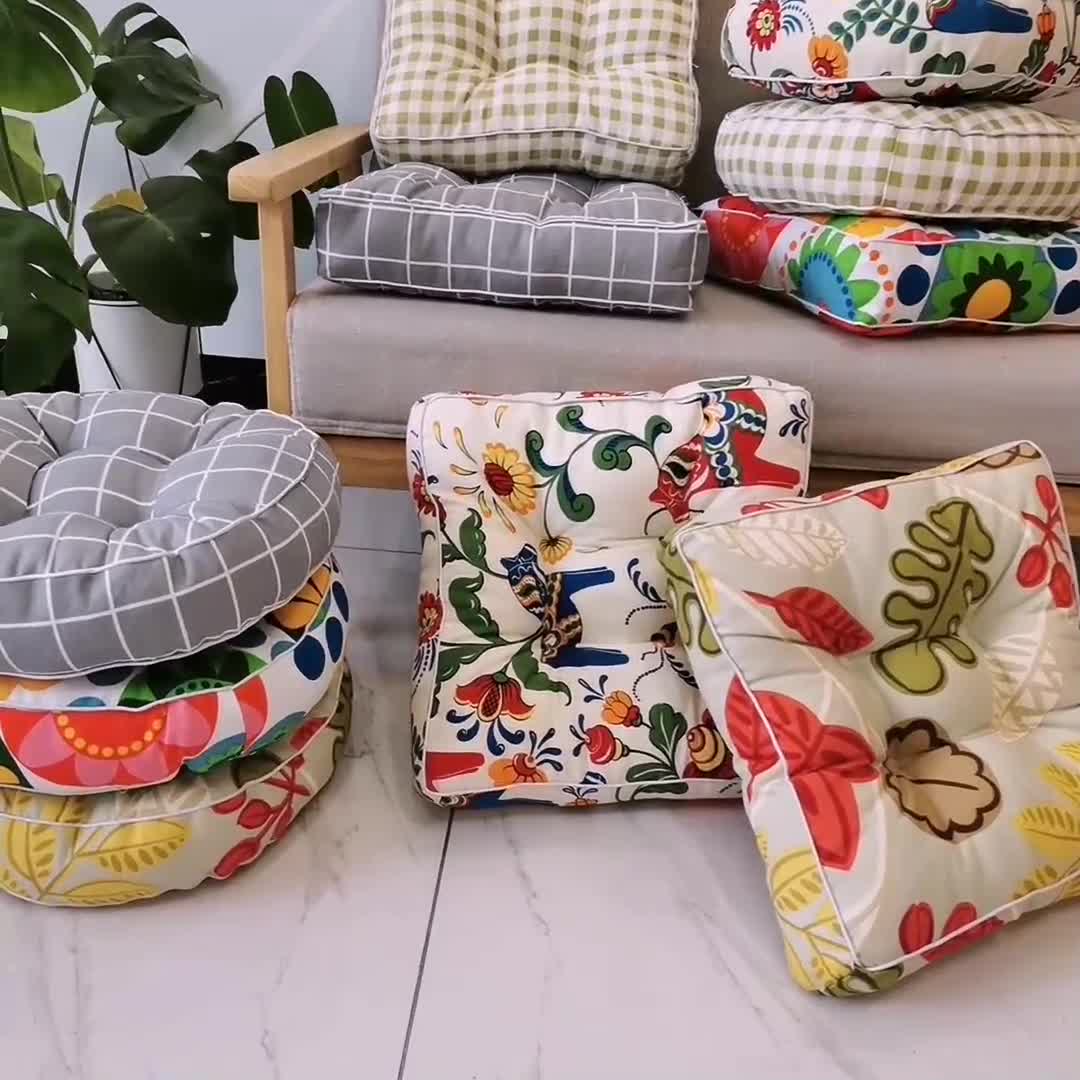 91家纺网 家纺一手货源 找家纺 （总）李帅家居 新款全棉帆布坐垫日式榻榻米垫躺椅垫跪拜垫椅子垫沙发垫