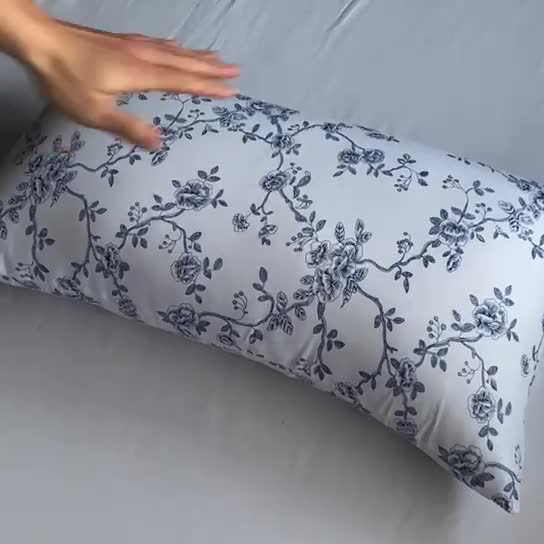 91家纺网 家纺一手货源 找家纺 新丽佳 赠品网销赠品枕芯学生舒适枕头青花瓷系列40x70