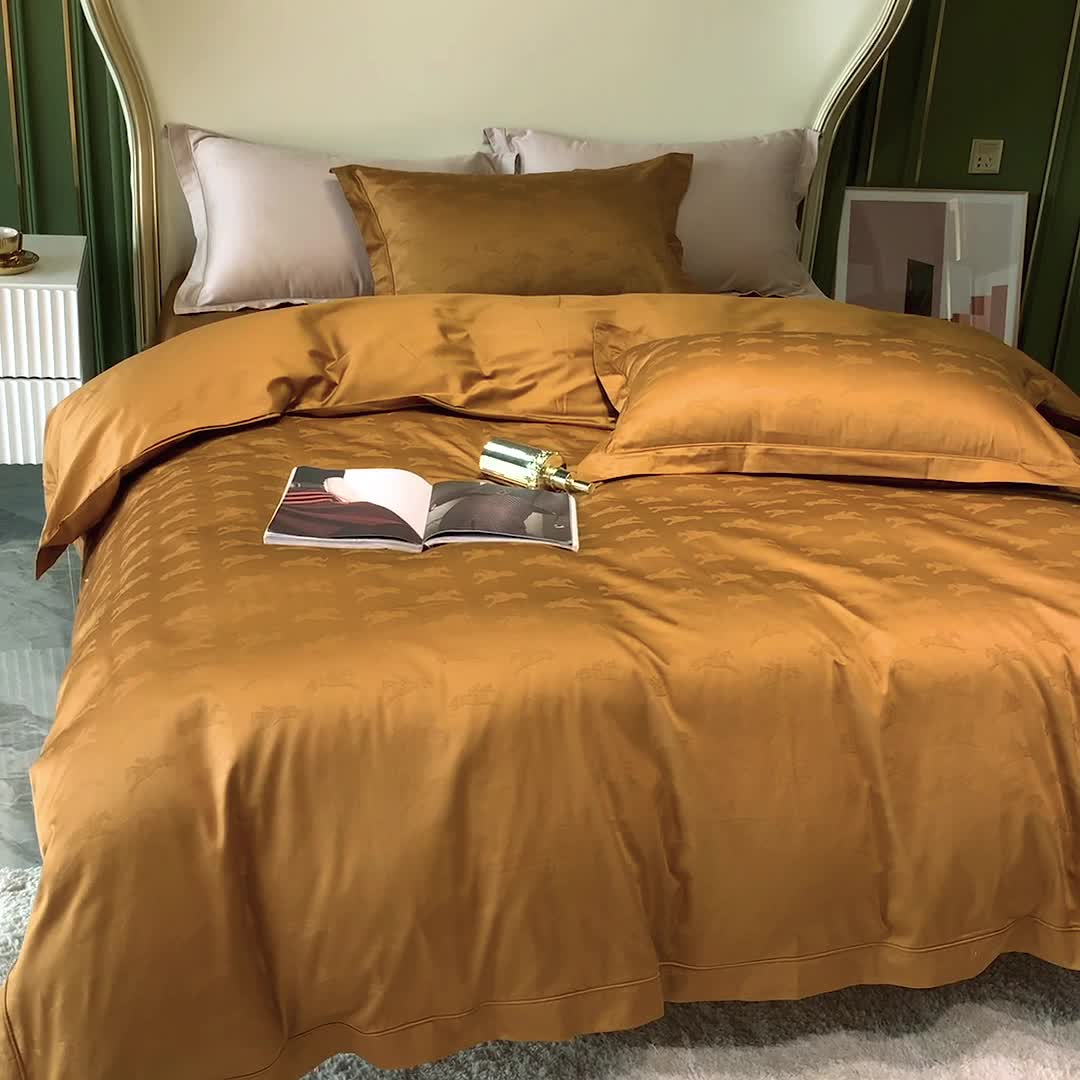 91家纺网 家纺一手货源 找家纺 优然居 2021新款100支提花系列四件套实拍 凯丽