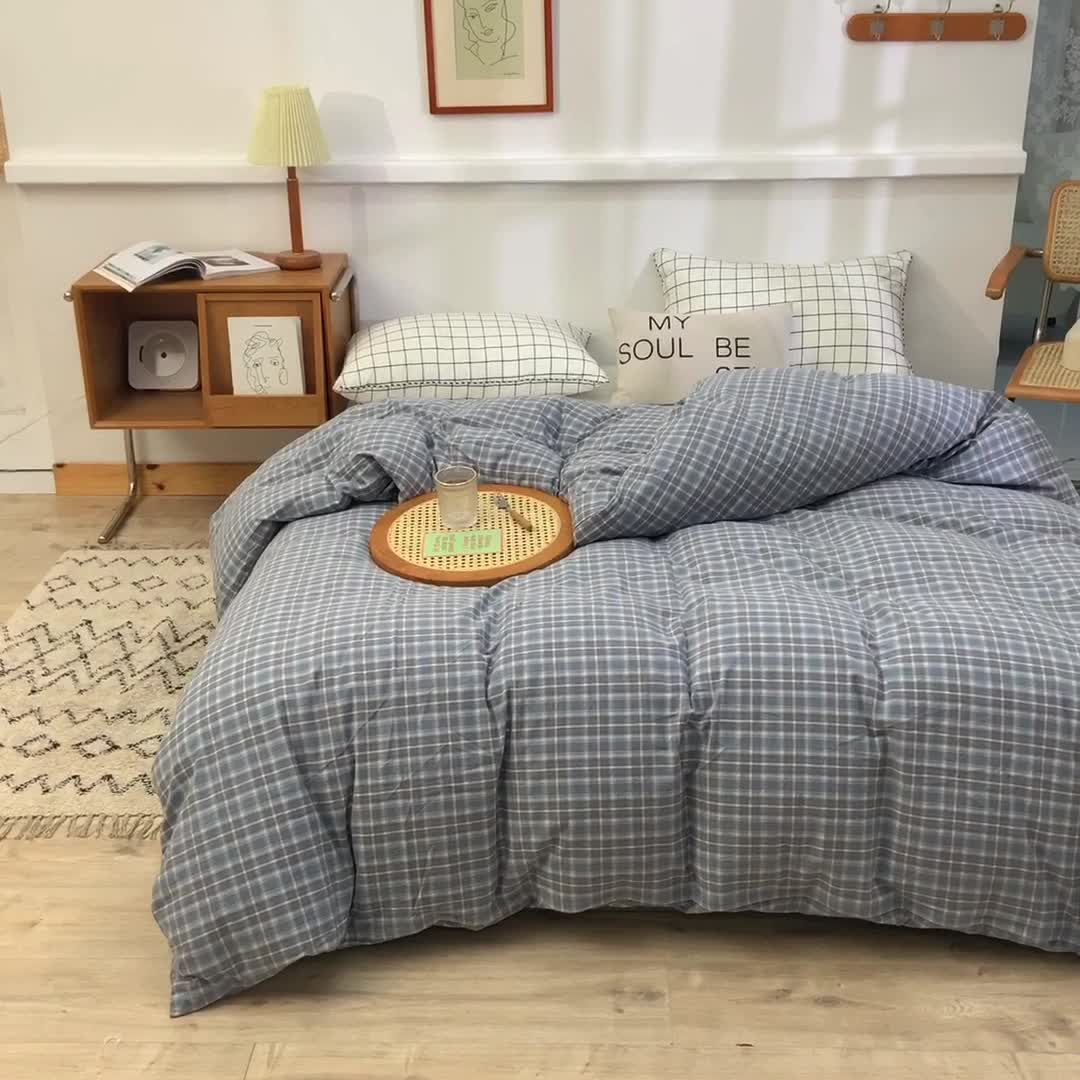 91家纺网 家纺一手货源 找家纺 甜之梦2025新款水洗棉单品被套（任何尺寸都可以定做） 陌上花开