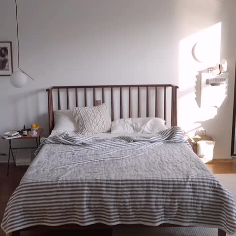 91家纺网 家纺一手货源 找家纺 新款 全棉针织棉夏被 天竺棉夏凉被 灰色条纹