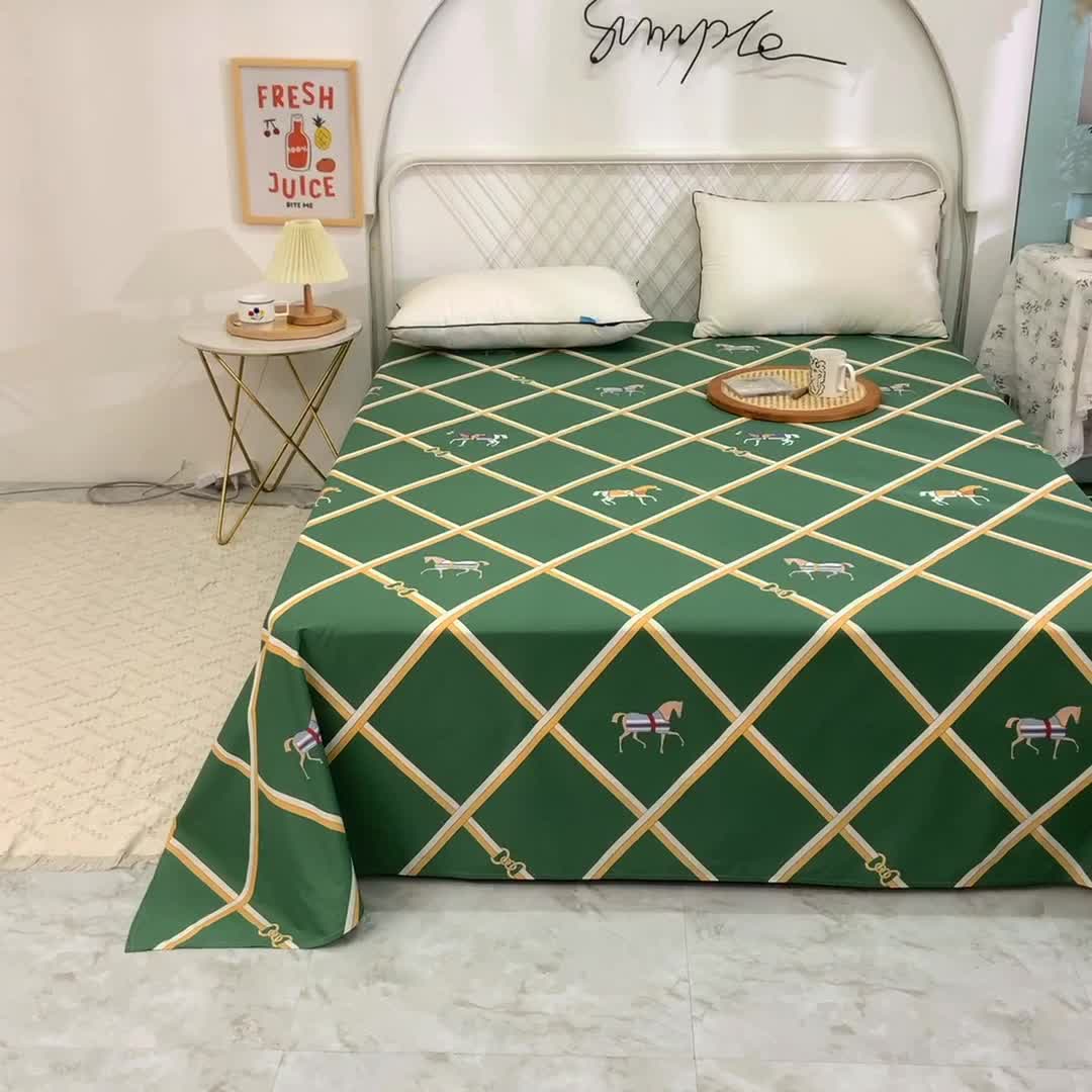 91家纺网 家纺一手货源 找家纺 甜之梦家纺 2025新款13372全棉印花床单爱玛仕