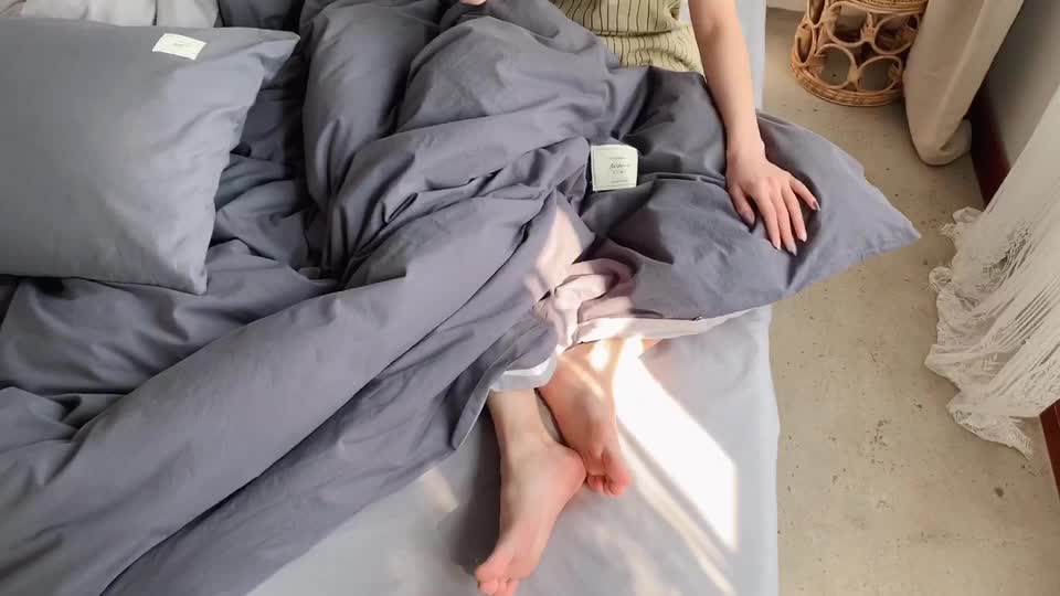 91家纺网 家纺一手货源 找家纺 雅居纺 2022新款全棉水洗棉四件套 低调灰