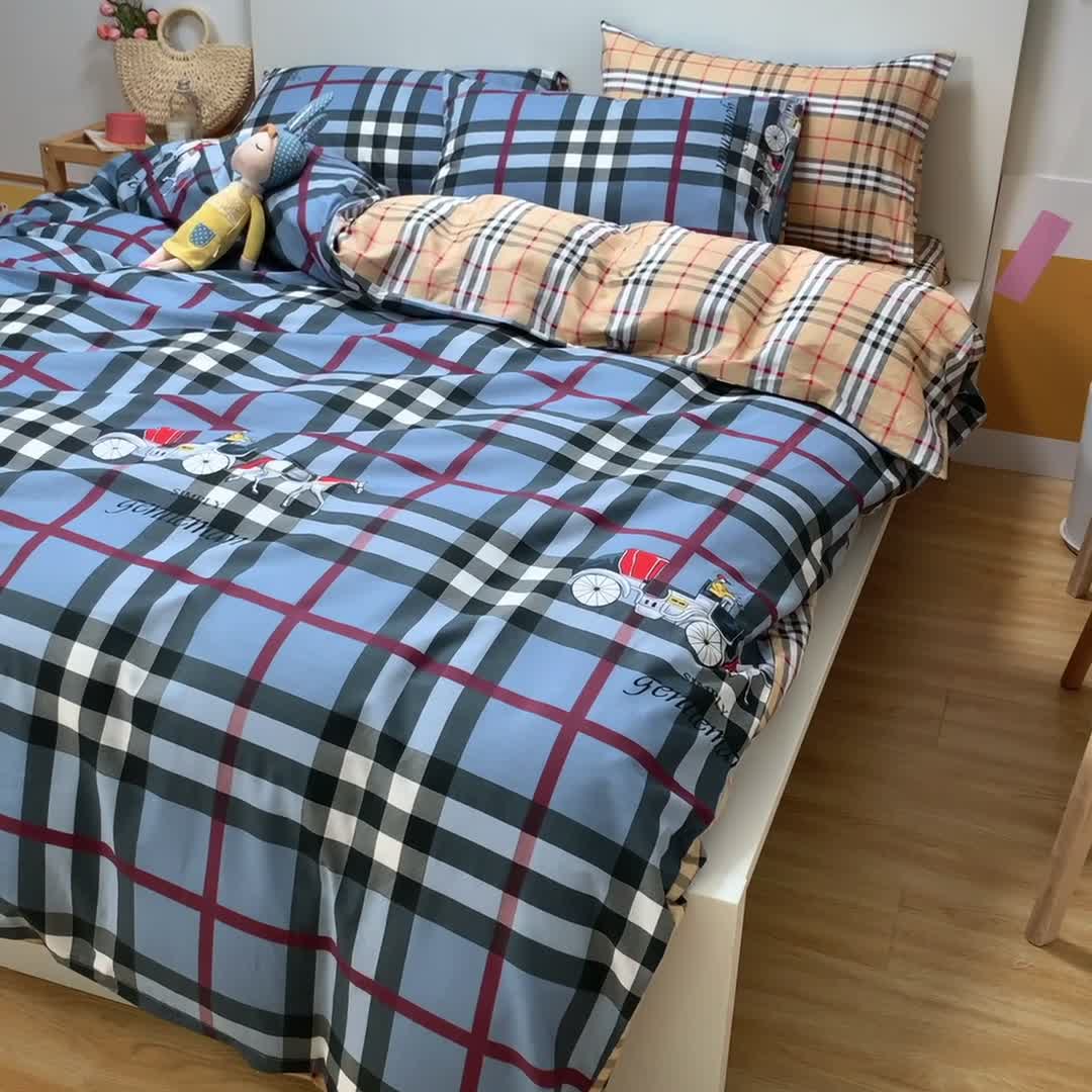 91家纺网 家纺一手货源 找家纺 （总）金丝鸟 2021新款全棉四件套