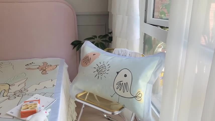 91家纺网 家纺一手货源 找家纺 时年家纺 2021新款卡通水洗冰露丝养生凉席 卡通乐园