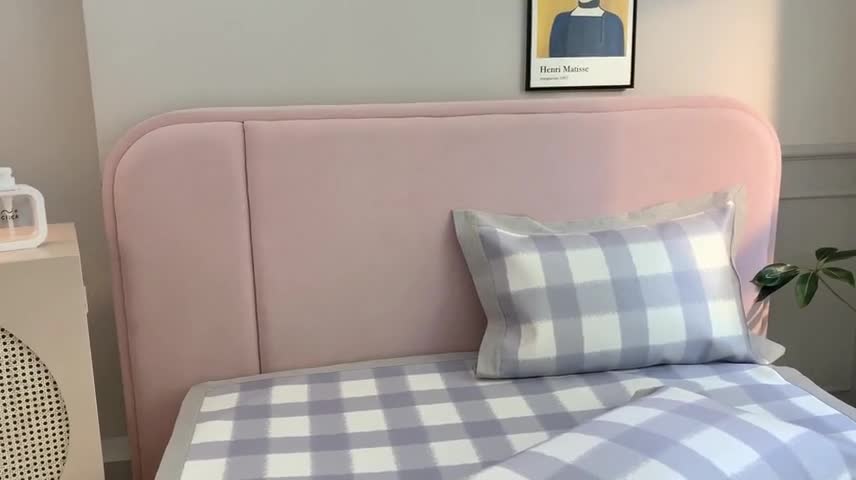 91家纺网 家纺一手货源 找家纺 时年家纺 2021新款卡通水洗冰露丝养生凉席 海蓝格