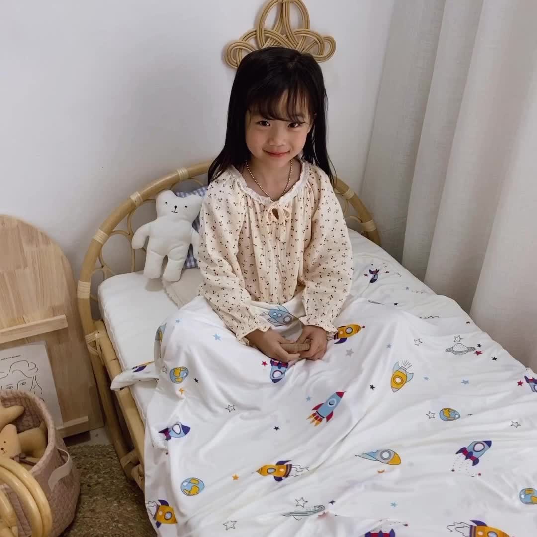 91家纺网 家纺一手货源 找家纺 星期八 2021新款凉感毯 星球