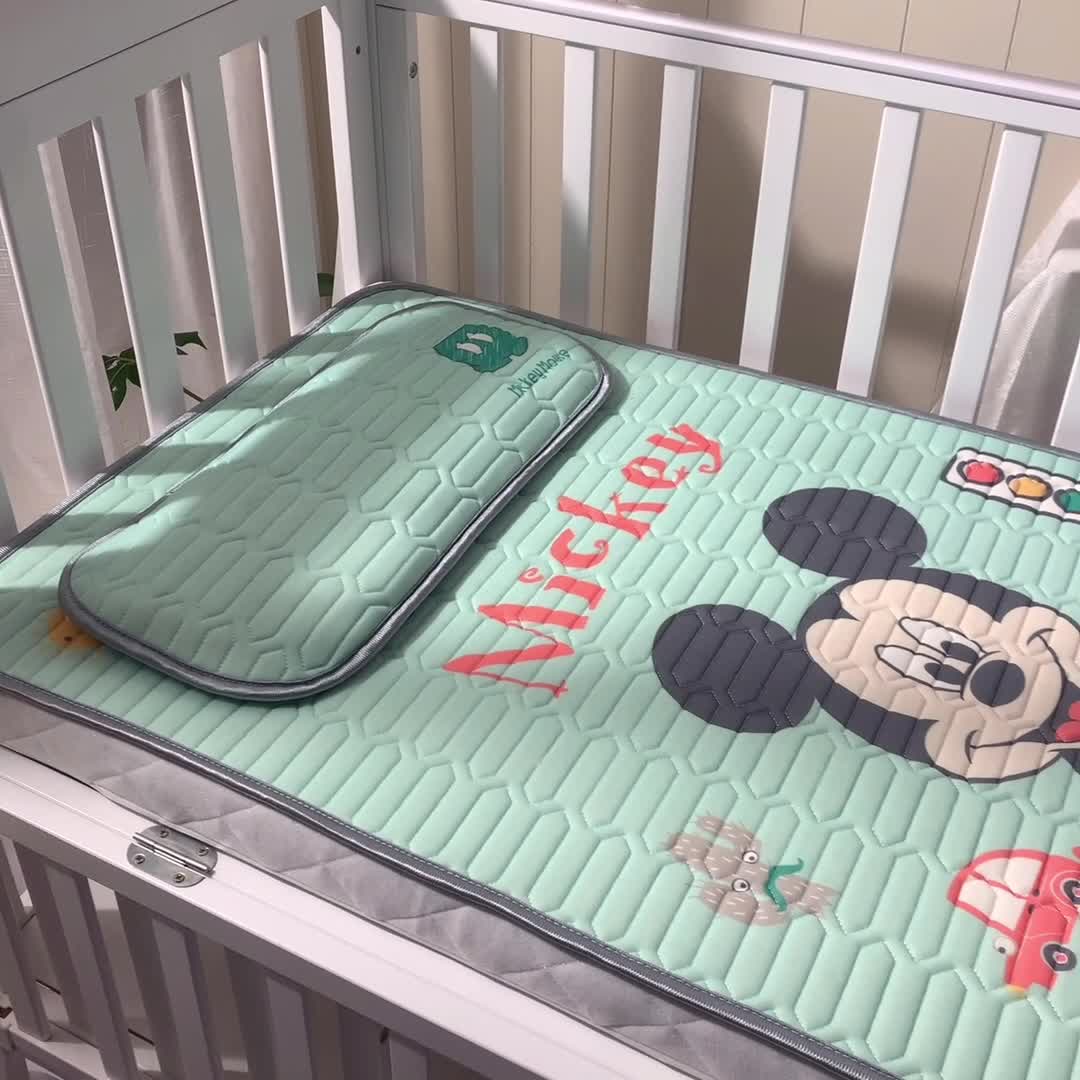 91家纺网 家纺一手货源 找家纺 （总）小芽家居 迪士尼正版授权带防伪2024迪士尼乳胶凉席