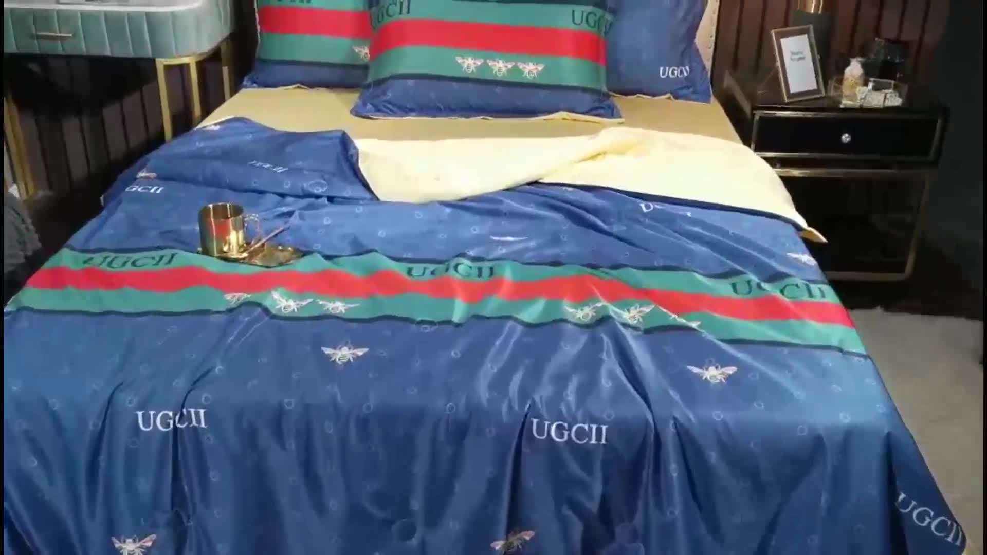 91家纺网 家纺一手货源 找家纺 梦柏2021新款水洗天丝夏被 夏凉被 曼哈顿