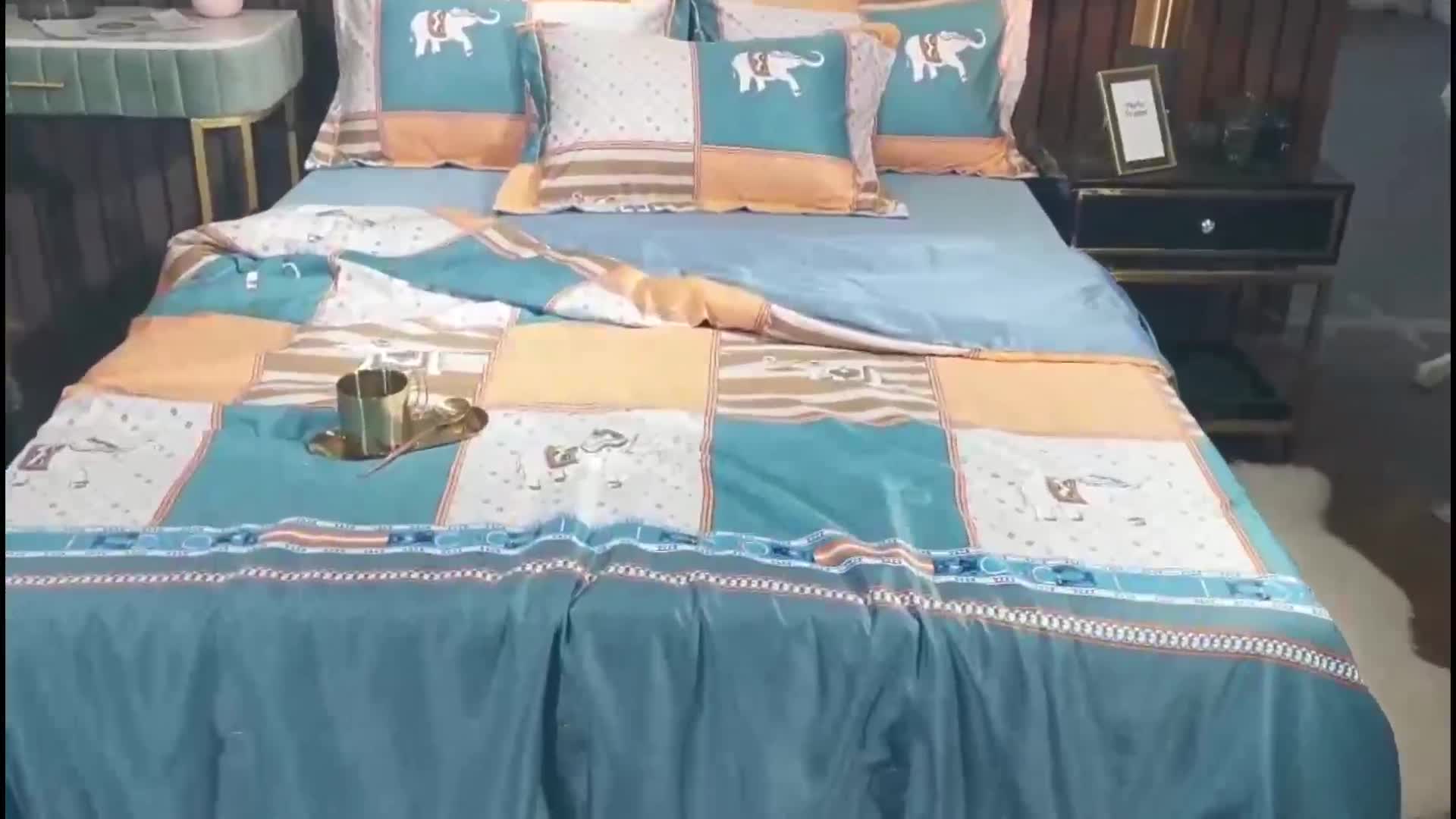 91家纺网 家纺一手货源 找家纺 梦柏2021新款水洗天丝夏被 夏凉被 法兰西