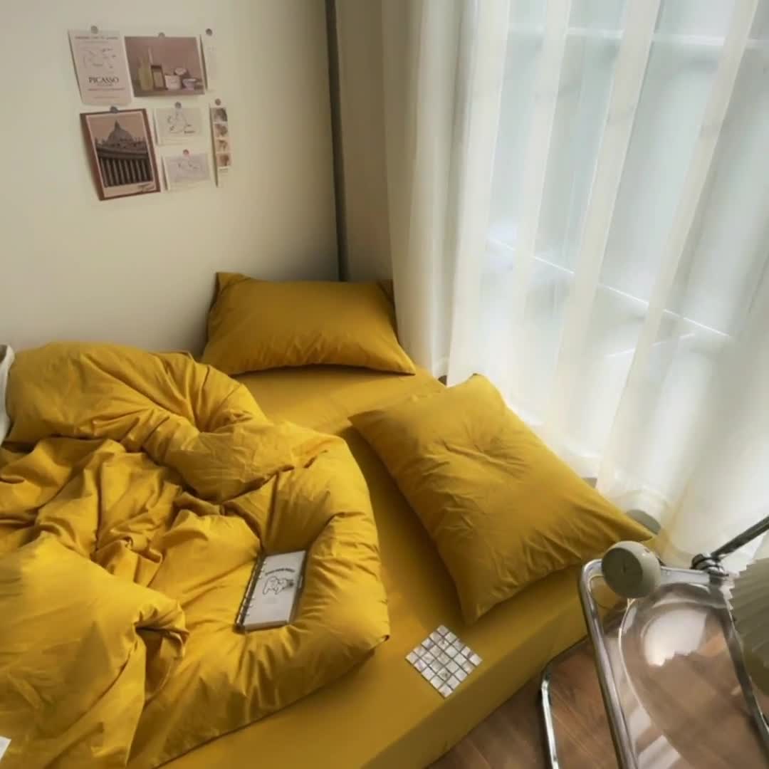 91家纺网 家纺一手货源 找家纺 （总）安莱生活 2021新款全棉水洗棉四件套