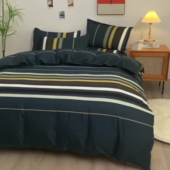 91家纺网 家纺一手货源 找家纺 乐居坊2021新款芦荟棉四件套灵动时刻