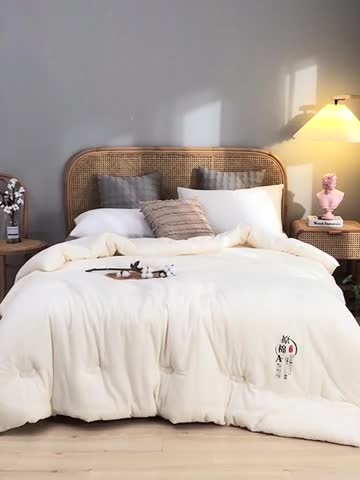 91家纺网 家纺一手货源 找家纺 （总）恒科家纺 2024新款日式生态全棉原棉大豆被