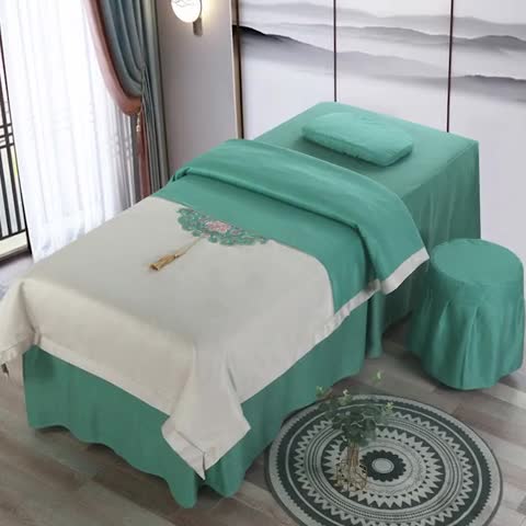 91家纺网 家纺一手货源 找家纺 （总）不打烊家纺 2021新款锦绣中华美容床罩