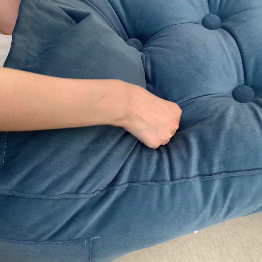 91家纺网 家纺一手货源 找家纺 （总）一兰2021水晶绒单人三角靠垫靠枕榻榻米飘窗抱枕艾丽娅