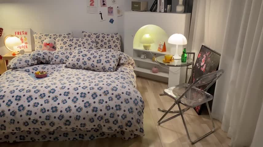 91家纺网 家纺一手货源 找家纺 金爱家 2021新款跑量款牛奶绒四件套 梅花-绿