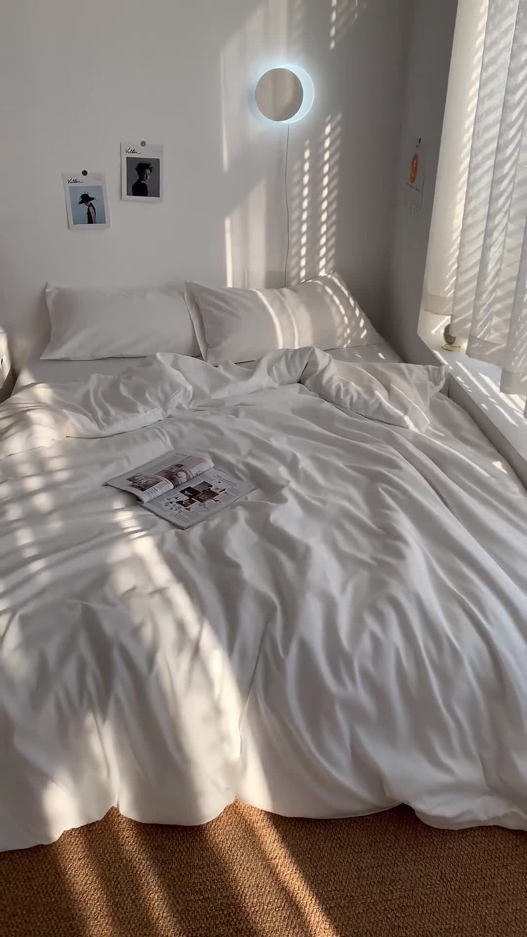 91家纺网 家纺一手货源 找家纺 曼谷新款ins美棉磨毛纯色混搭拼色四件套 椰奶