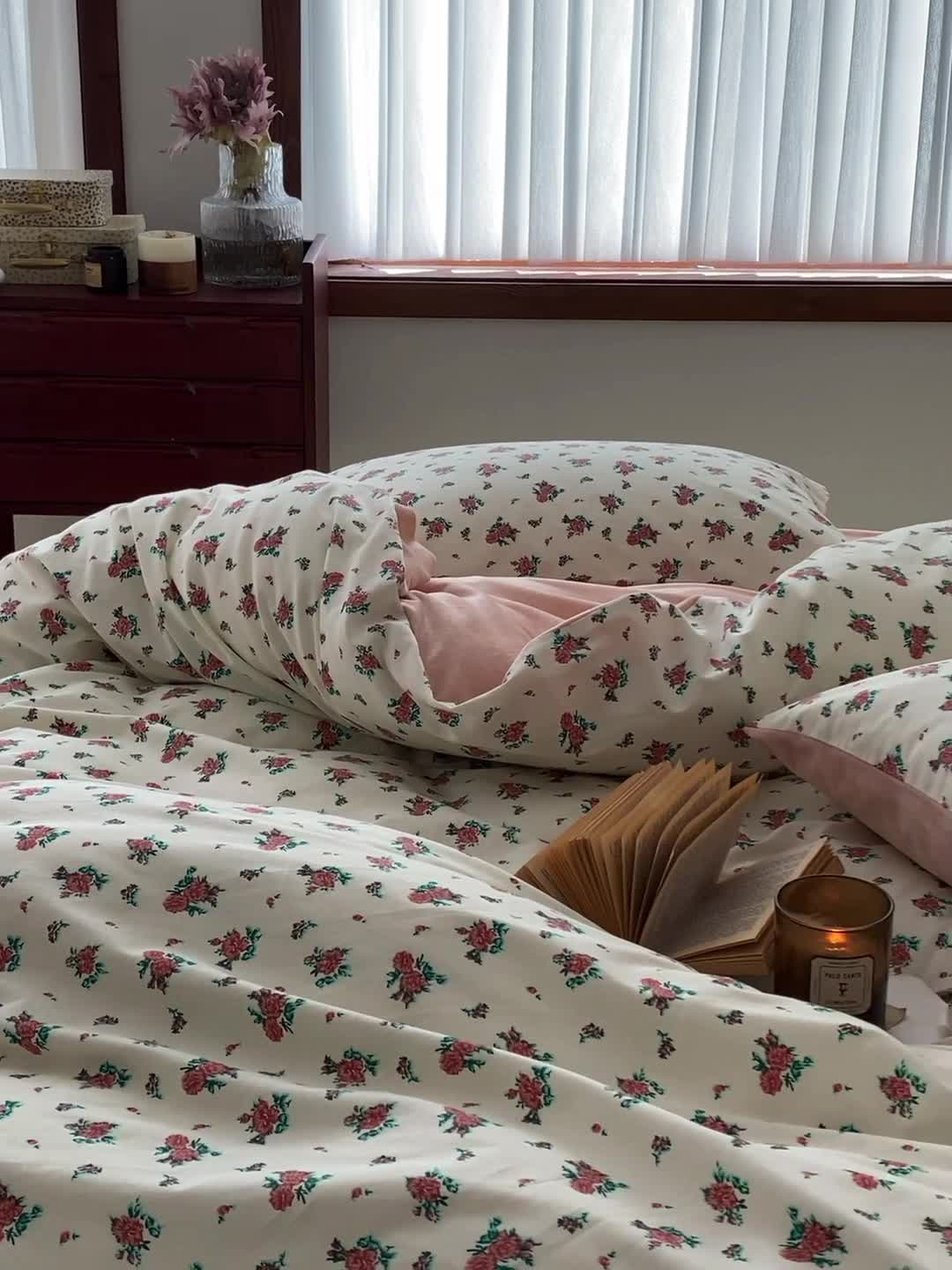 91家纺网 家纺一手货源 找家纺 棉眠 2021新款棉加绒四件套 安妮假日（棉加绒）