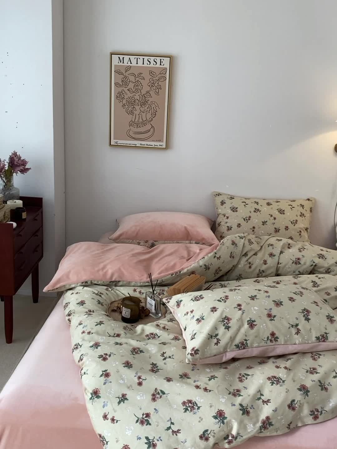 91家纺网 家纺一手货源 找家纺 棉眠 2021新款棉加绒四件套 奥汀（棉加绒）