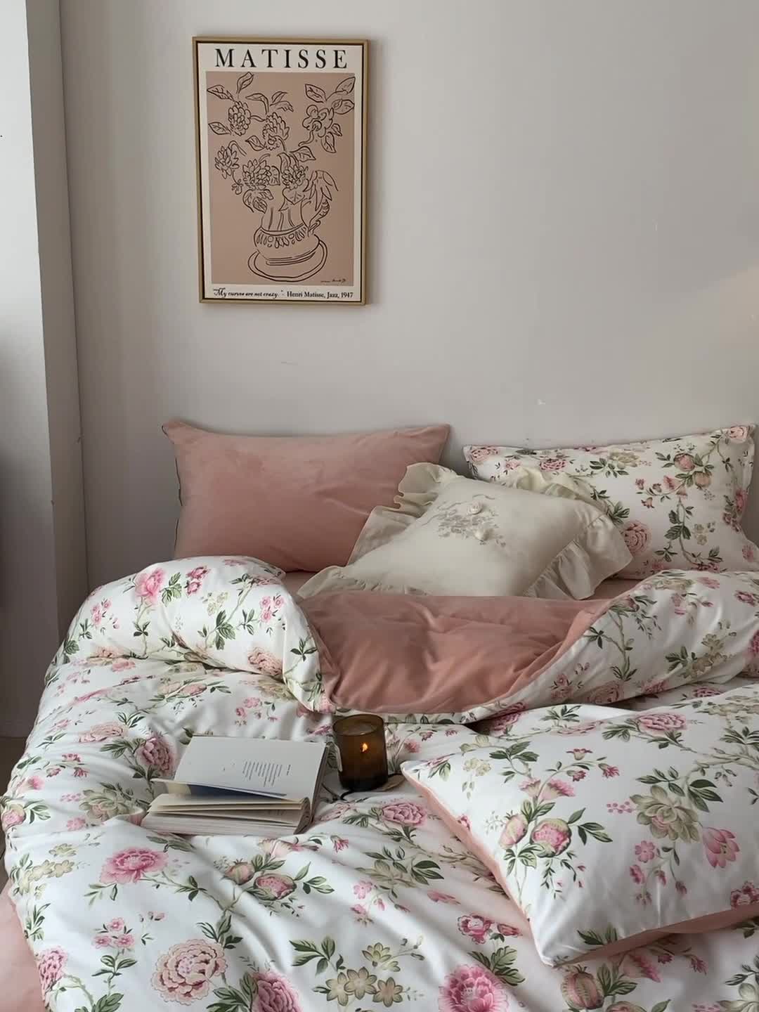 91家纺网 家纺一手货源 找家纺 棉眠 2021新款棉加绒四件套 洛神（棉加绒）