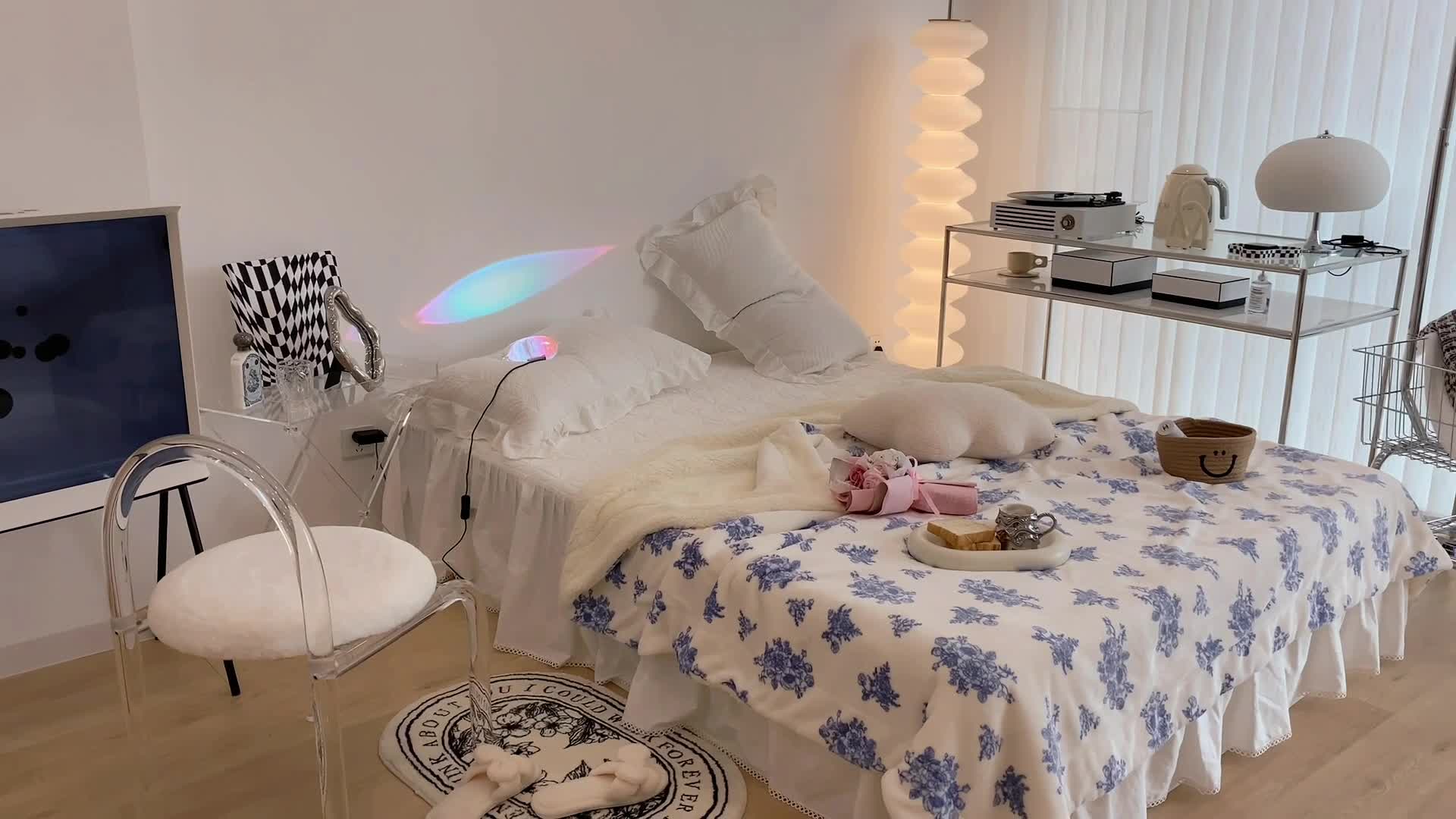 91家纺网 家纺一手货源 找家纺 昔可家纺 2021新款牛奶羊羔绒印花毯 浮生若梦