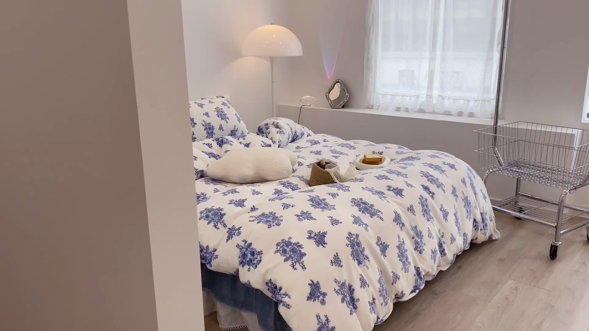 91家纺网 家纺一手货源 找家纺 昔可家纺 2021新款牛奶绒四件套-三批 浮生若梦