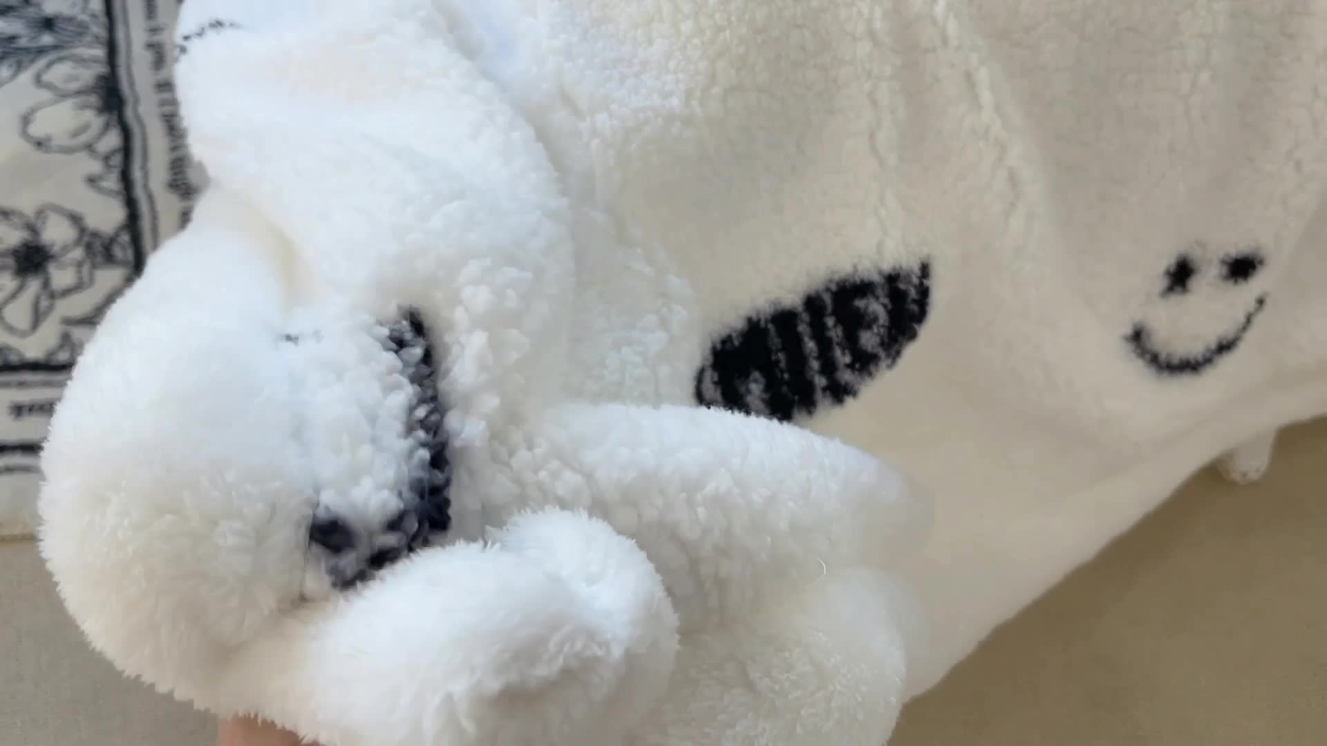 91家纺网 家纺一手货源 找家纺 （总）昔可家纺 2021新款羊羔泰迪绒印花毛毯