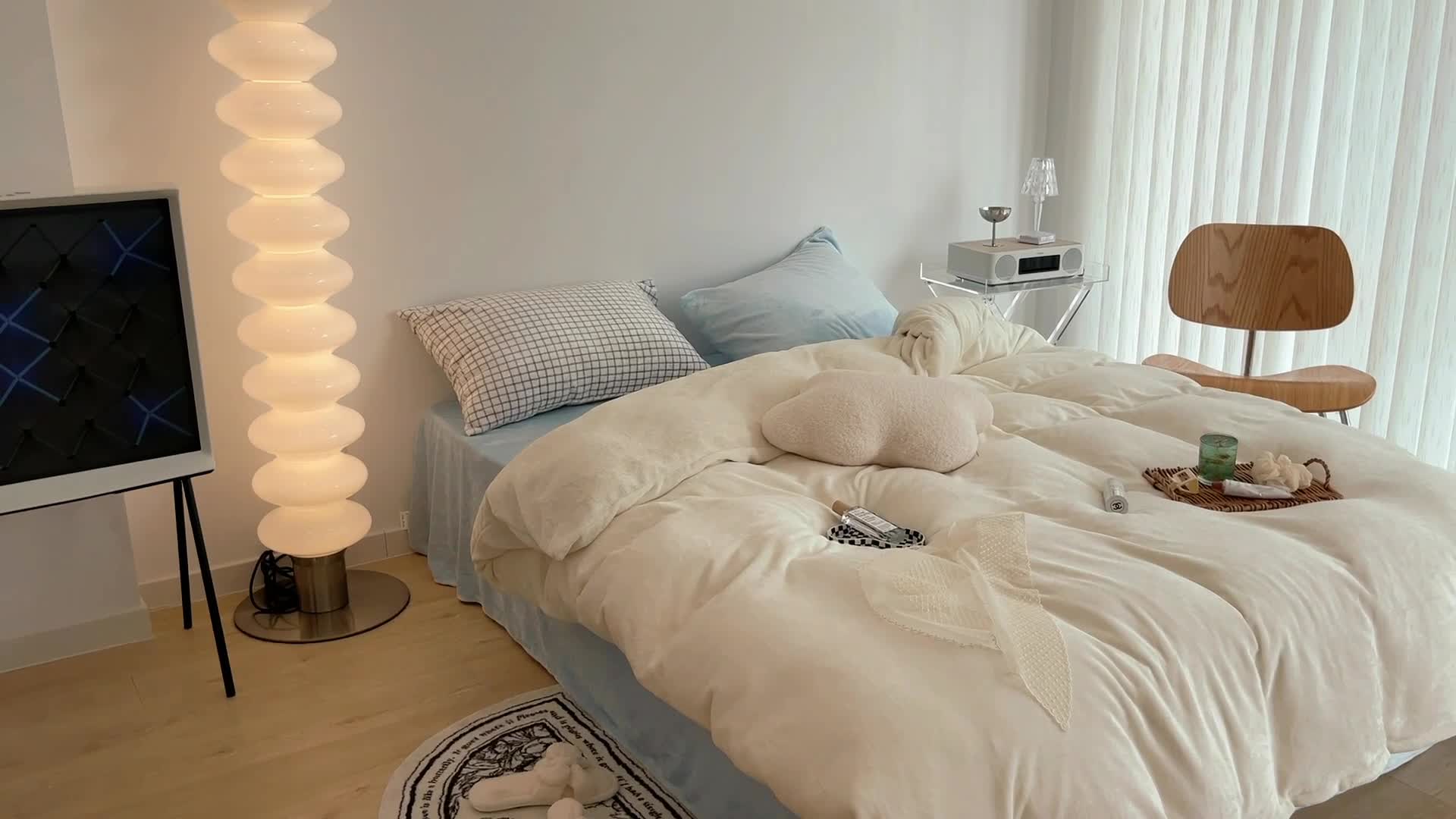 91家纺网 家纺一手货源 找家纺 昔可家纺 2021新款撞色牛奶绒四件套 奶霜白